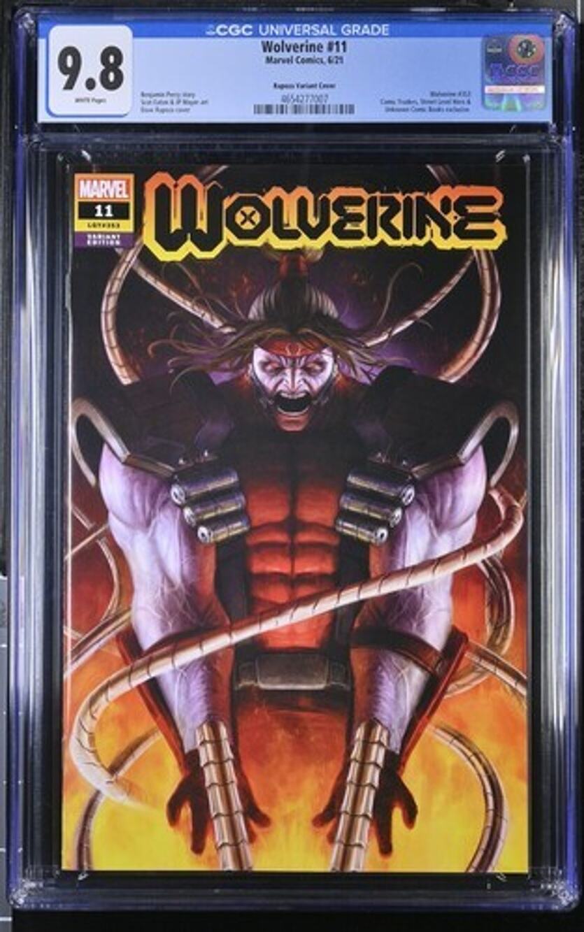 Wolverine #11 CGC 9.8 NM/M 2021 Raposa Variant Cover Marvel Comics Omega Red